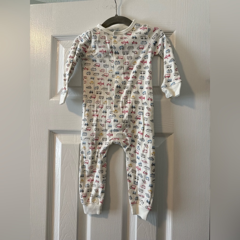 Simply Magnetic Me 9-12mon on the go organic cotton magnetic coverall